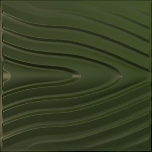 Ekena Millwork 19 5/8in. W x 19 5/8in. H Kahuna EnduraWall Decorative 3D Wall Panel Covers 2.67 Sq. Ft. WP20X20KHGCG - main